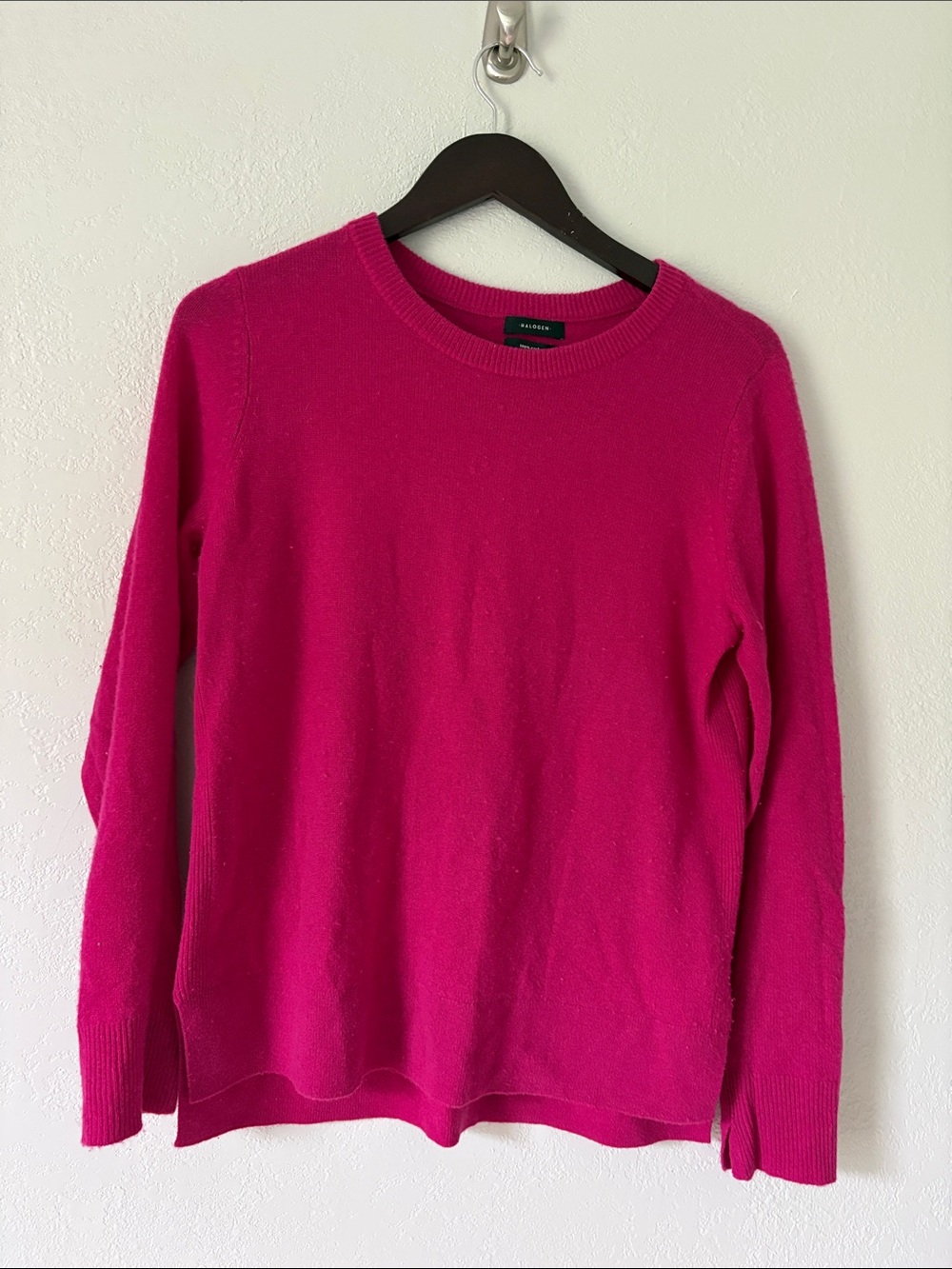 Halogen cashmere Crewneck Women's Sweater